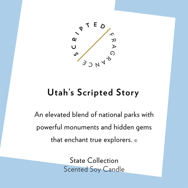 Utah State Soy Candle