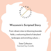 Wisconsin State Soy Candle