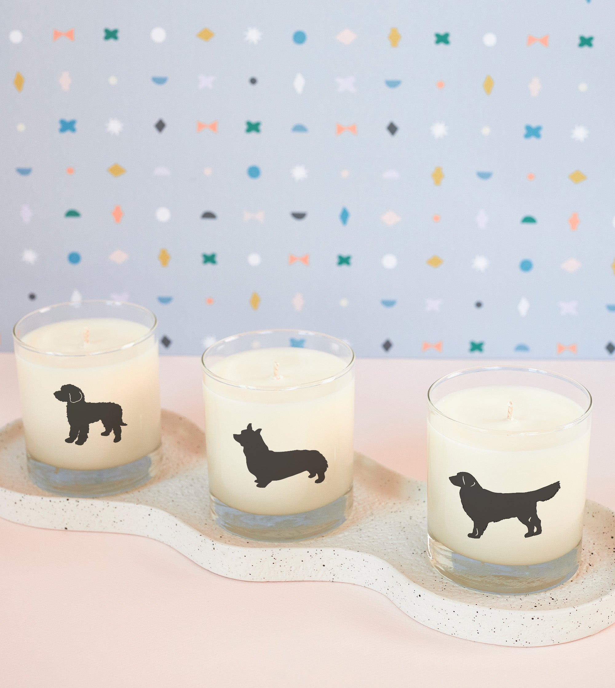 Labradoodle Dog Breed Soy Candle