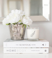 August Birth Month Flower Soy Candle