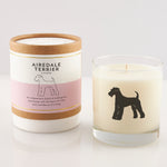 Airedale Terrier Dog Breed Soy Candle