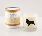 Australian Shepherd Dog Breed Soy Candle