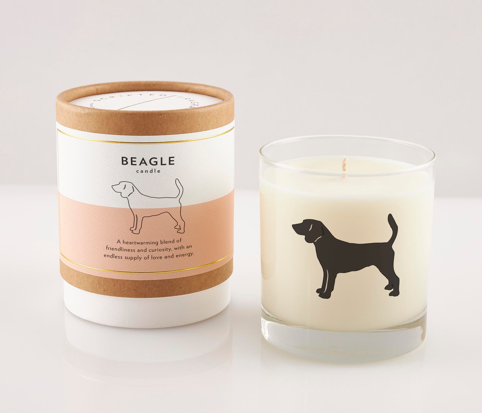 Beagle Dog Breed Soy Candle