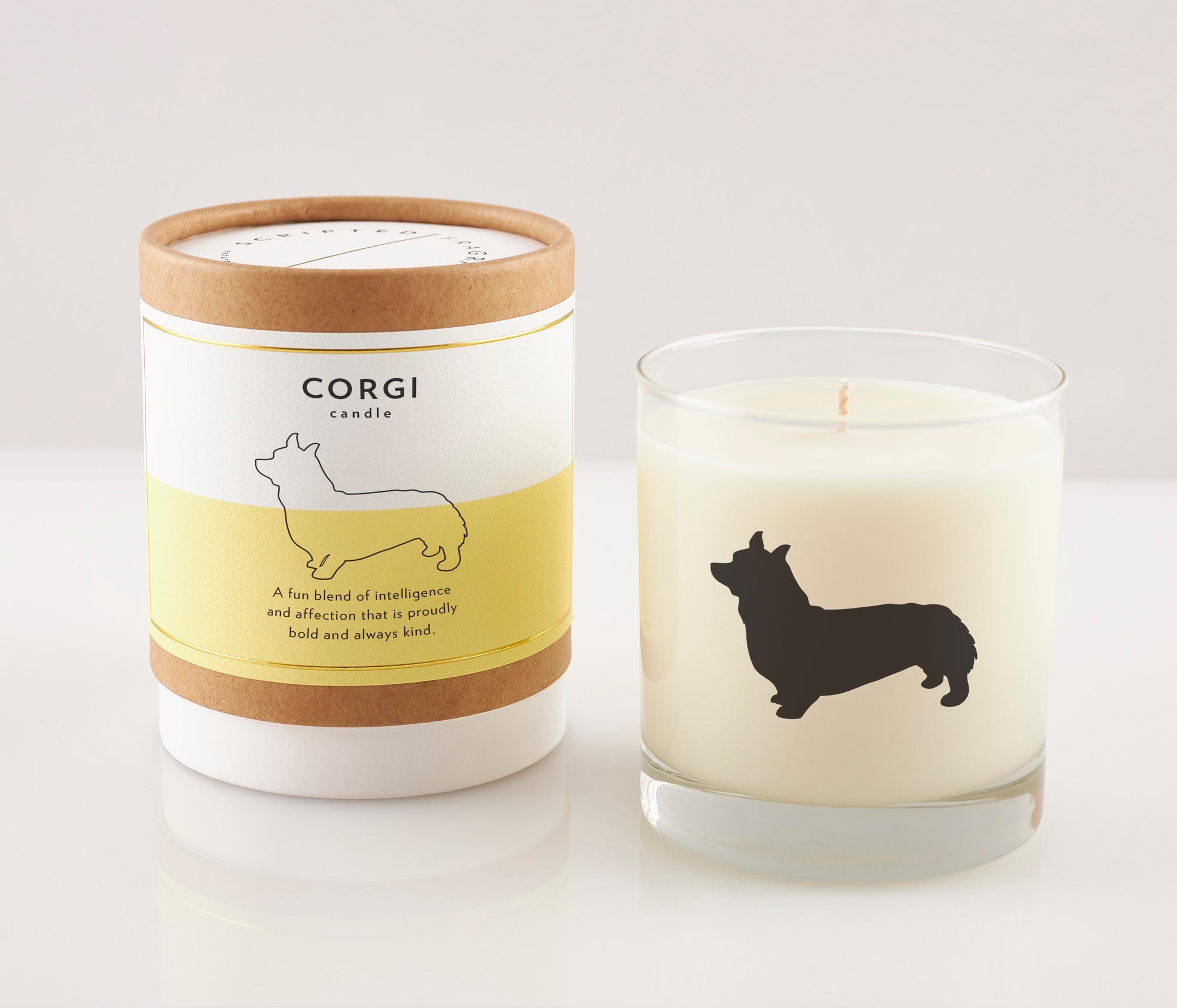 Corgi Dog Breed Soy Candle