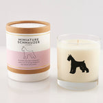 Miniature Schnauzer Dog Breed Soy Candle