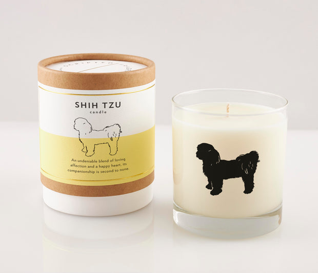 Shih Tzu Dog Breed Soy Candle