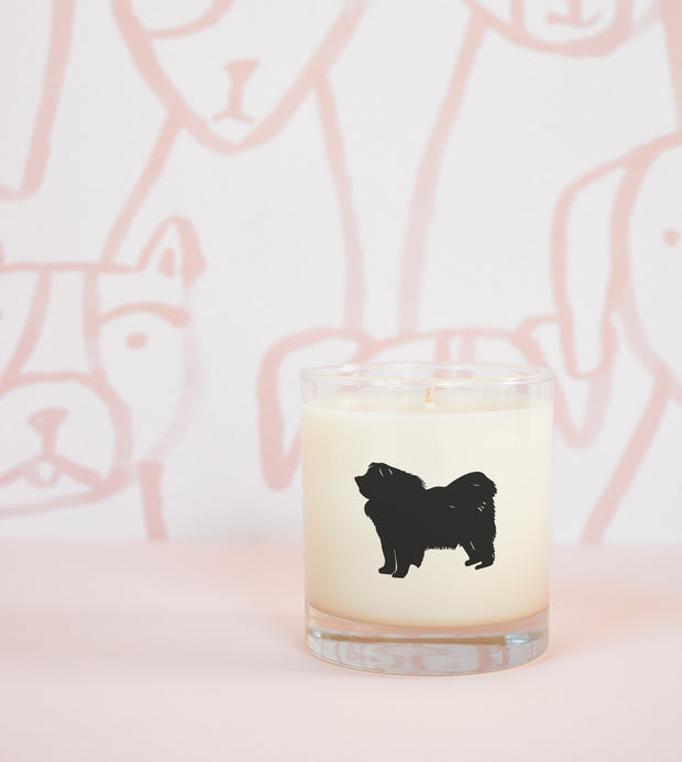 Chow Chow Dog Breed Soy Candle