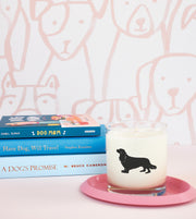 Cavalier King Charles Spaniel Dog Breed Soy Candle