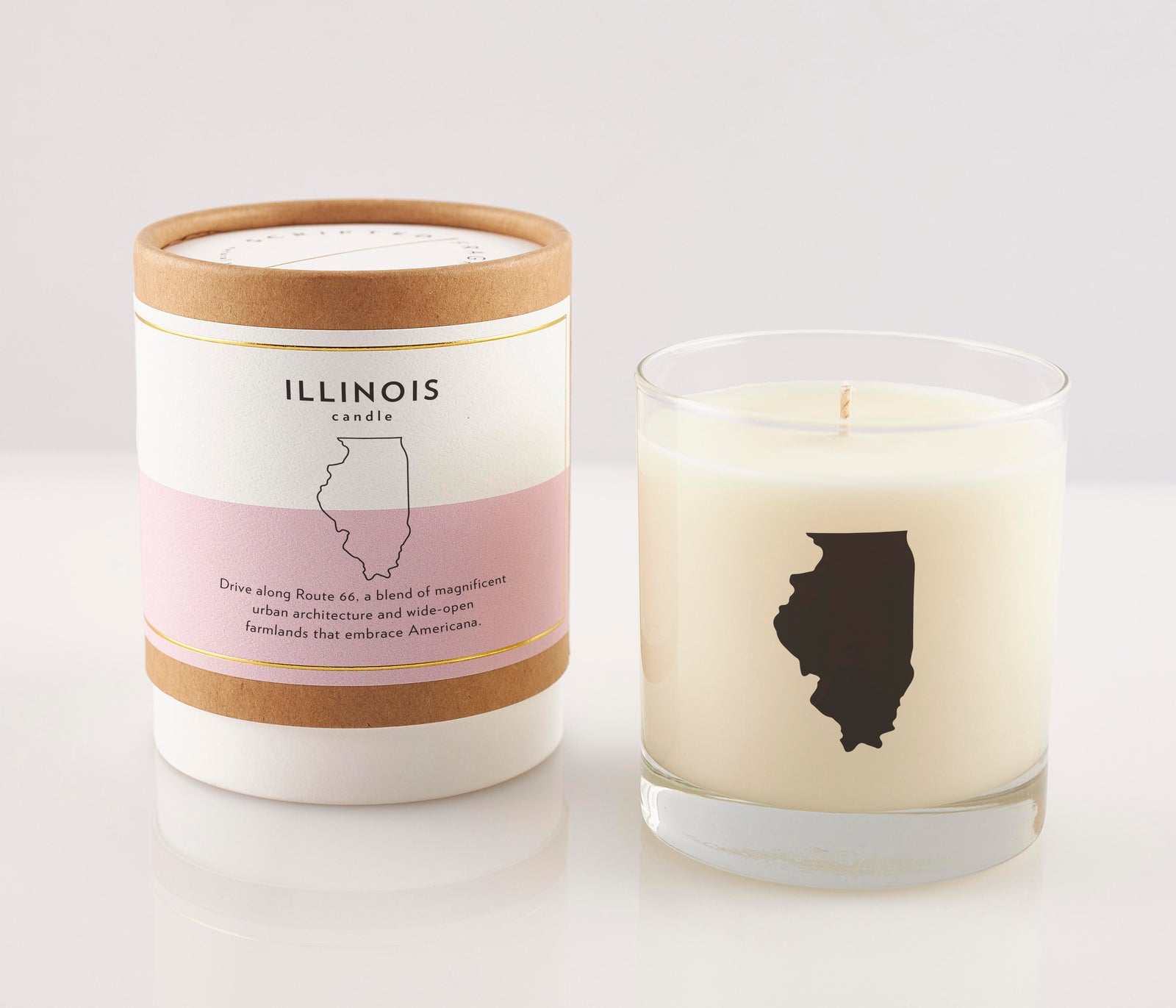 Illinois State Soy Candle