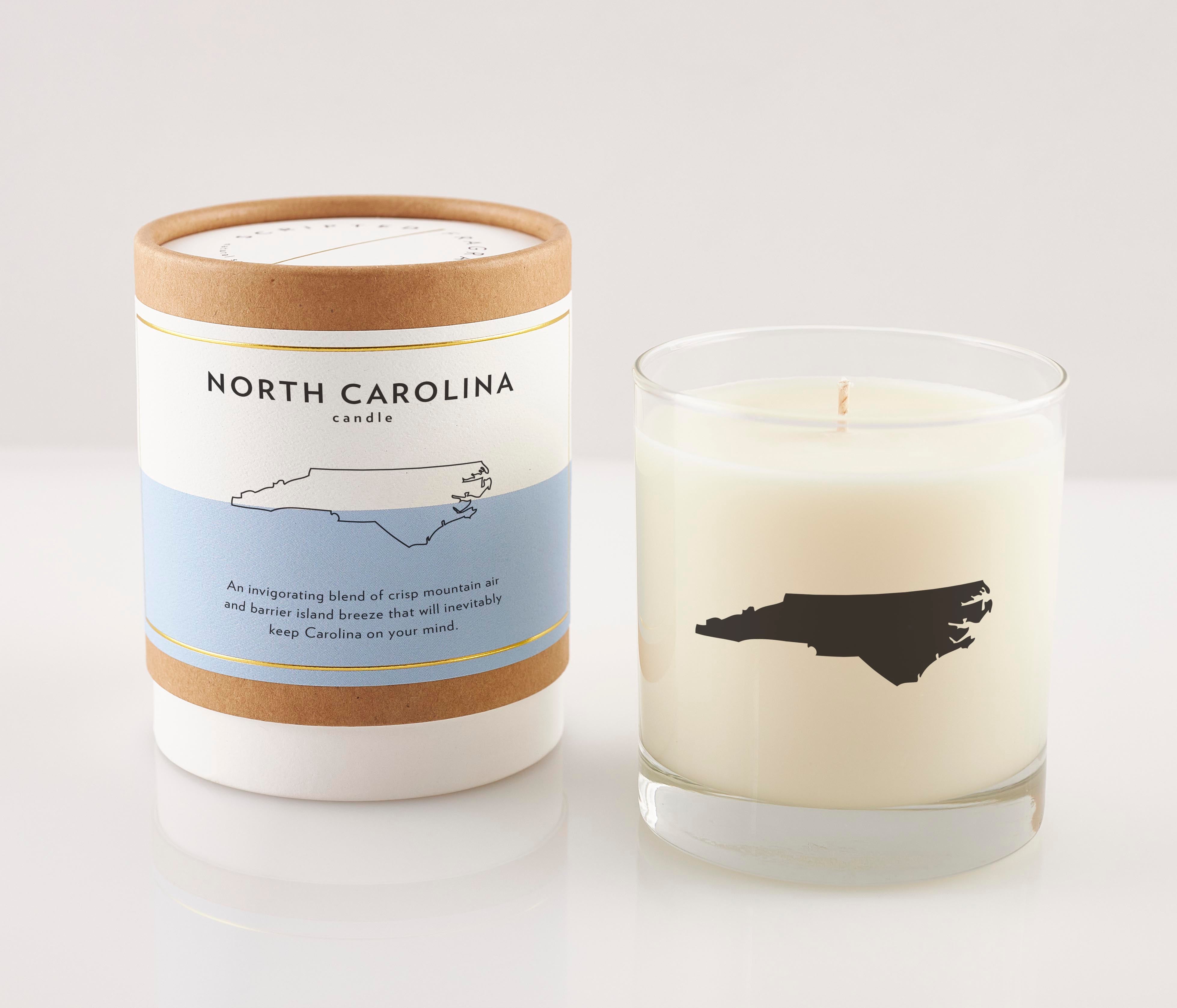 State scented shop candles