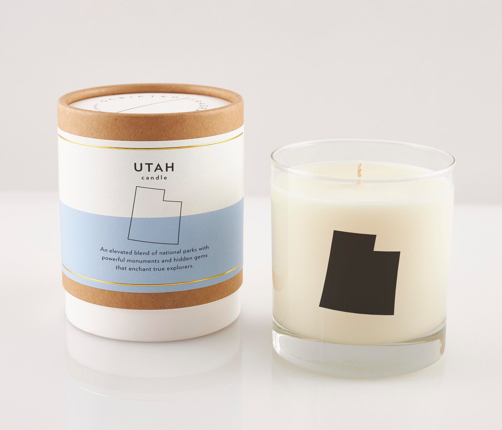Utah State Soy Candle