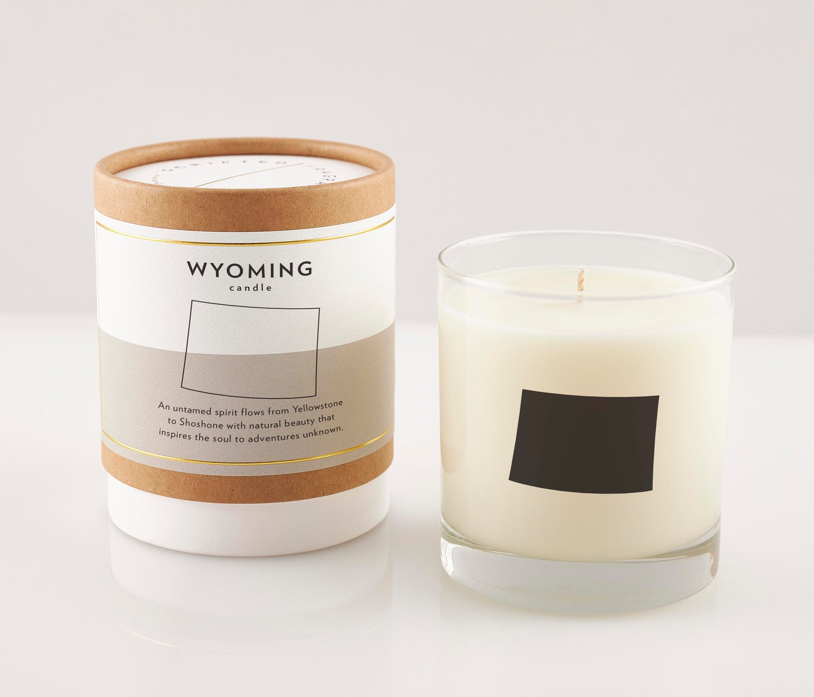 Wyoming State Soy Candle