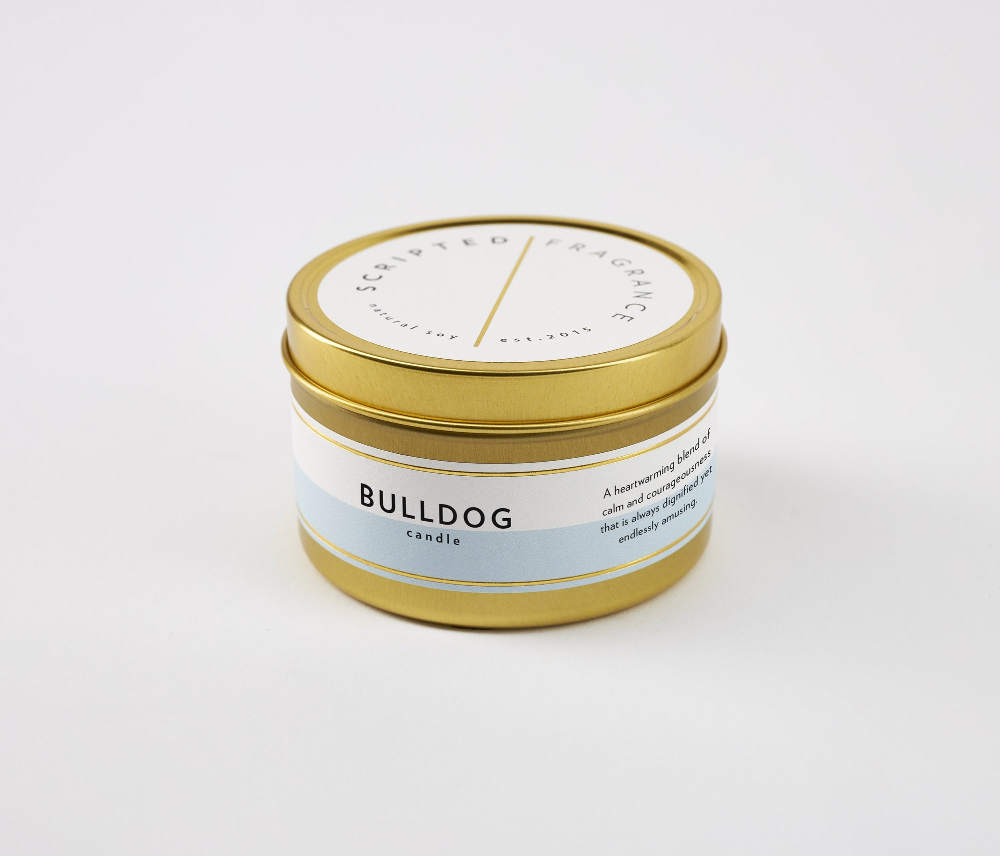 Bulldog Dog Breed Soy Candle