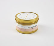 Nebraska State Soy Candle