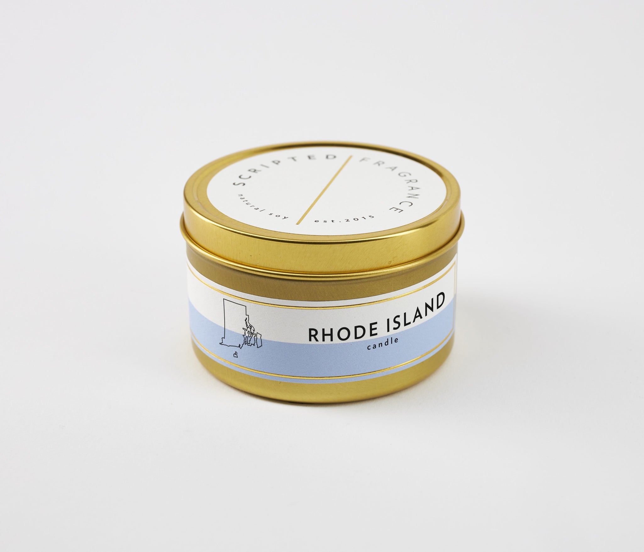 Rhode Island State Soy Candle