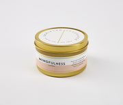 Mindfulness Wellness Meditation Soy Candle