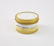 West Virginia State Soy Candle