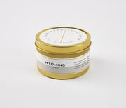 Wyoming State Soy Candle