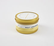 West Virginia State Soy Candle